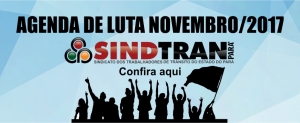 CALENDÁRIO DE LUTA NOVEMBRO/2017 - SINDTRAN