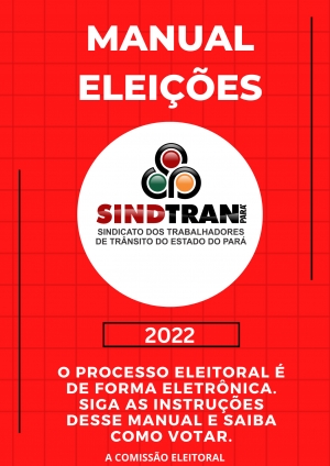 MANUAL ELEIÇÕES SINDTRAN 2022