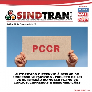 INFORMATIVO SINDTRAN-PCCR